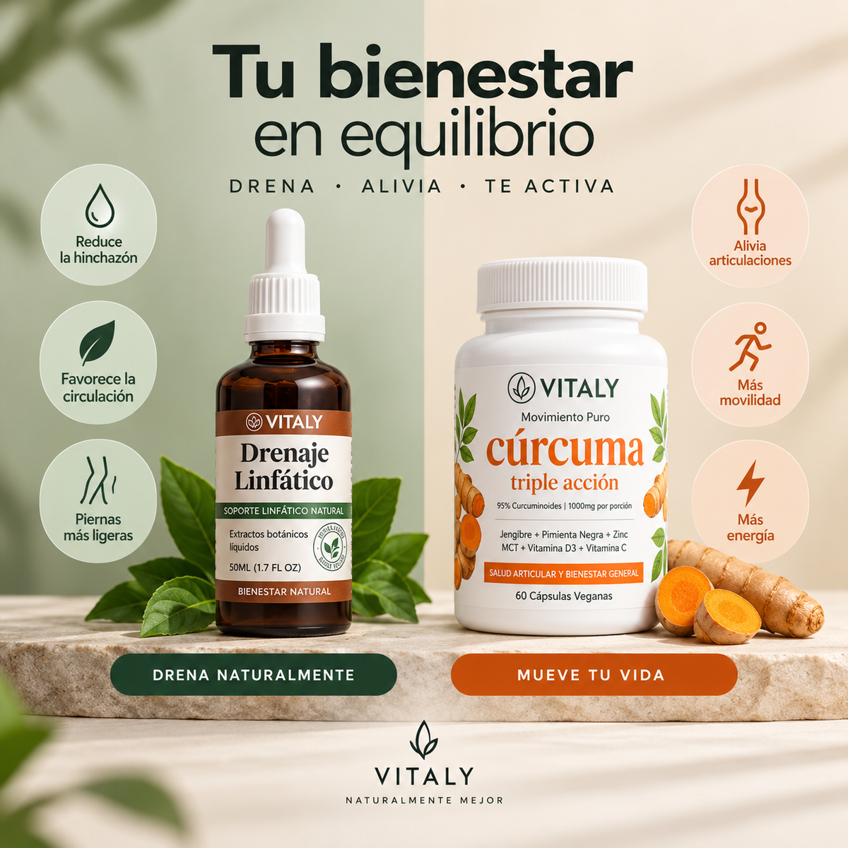 Pack 2x1 Equilibrio Vitaly