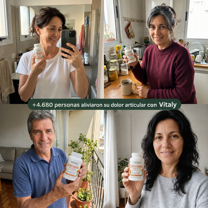 VITALY - Cápsulas Premium de Triple Acción Antiinflamatoria